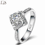fashion rings for women 925 sterling silver ring wedding engagement Love aaa zircon jewelry bague female anillos gifts DD095