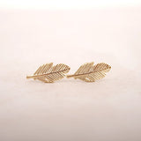 Vintage Fallen Leaves Stud Earring