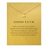 GIVE AWAY Only for 50 Lucky Persons - Sparkling good luck elephant Pendant necklace