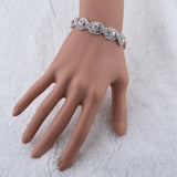 TouchHeart Femme Silver Plated Bracelet