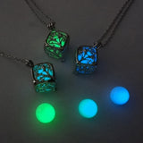 Life Dark Glowing Luminous Necklace