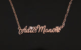 Customize Letter Name 925 Sterling Silver Necklace