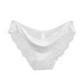 Women's Sexy Lace Panties Seamless Cotton Breathable Panty Hollow Briefs Plus Size Girl Underwear #LSIN