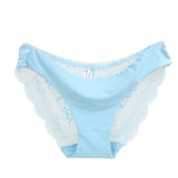 Women's Sexy Lace Panties Seamless Cotton Breathable Panty Hollow Briefs Plus Size Girl Underwear #LSIN