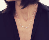 Gold and Silver Arrow Tribal Necklace