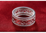 Moonso Vintage CZ DiamondPlated AAA Zircon Ring T0879