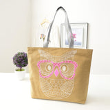 2016 New Design Fashion Lady Owl Shopping Handbag Shoulder japan Canvas Bag Tote Purse Bags bolsa feminina para mujer