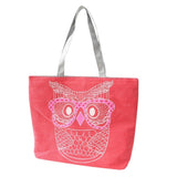 2016 New Design Fashion Lady Owl Shopping Handbag Shoulder japan Canvas Bag Tote Purse Bags bolsa feminina para mujer