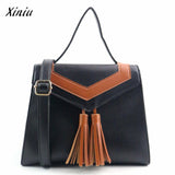 Xiniu Women Bags Fashion Handbag Tassel Shoulder Bag Ladies Crossbody Bags urse Women Messenger Bag