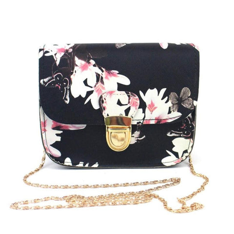 2016 New Design Butterfly Flower Printing Handbag Women Shoulder Bag Women's Messenger Bags bolsa feminina para mujer#A