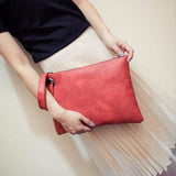 womens clutch bag leather envelope evening bag female Clutches Women's Messenger Bags bolsa feminina para mujer#YL4L