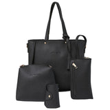 Xiniu 4 PCS women bag set leather 2017 Shoulder Bags women messenger bag small clutches Handbag Dropshipping #6M