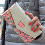 Handbags New Envelope Women Purse Pu Leather Wallet Preppy Style Long Card Holder Mobile Zip Handbag sacoche homme