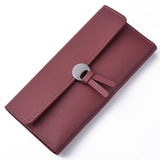 2017 new fashion women wallets female cards holder Leather Wallet Leisure Clutch Bag Long Purse carteira feminina grande #6M