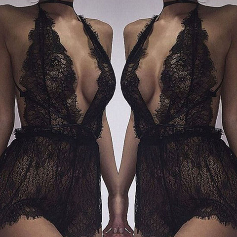 Women Lace Bralette Bra Top Lingerie Dress Sleepwear