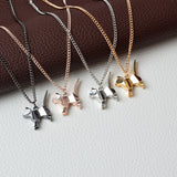 Origami Cat Necklace