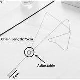 x205 Fashion Jewelry Silver Color Round Circle Long Tassel Necklace Women Exquisite Pendant Necklace Sweater Accessories Gifts